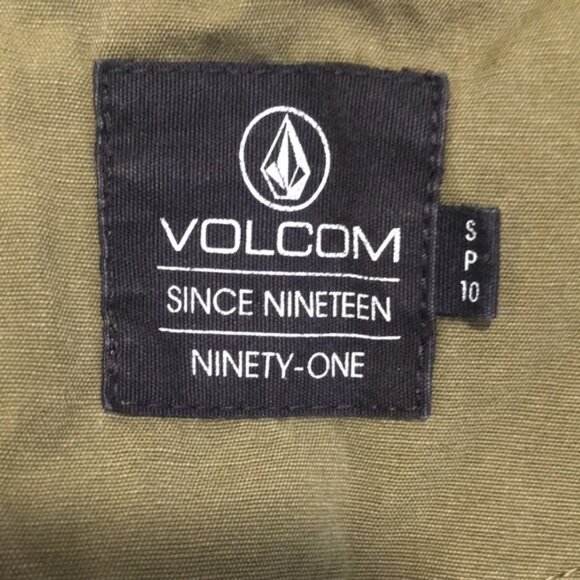 VOLCOM - WOMEN'S OLIVE GREEN JACKET - Picture 9 of 10